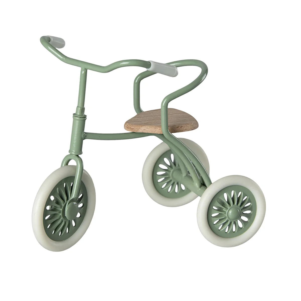 Maileg Abri a Tricycle, Mouse - Green