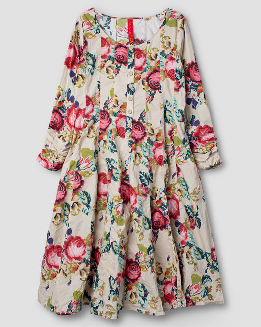 Ewa i Walla 'Edita' Floral Dress With Buttons