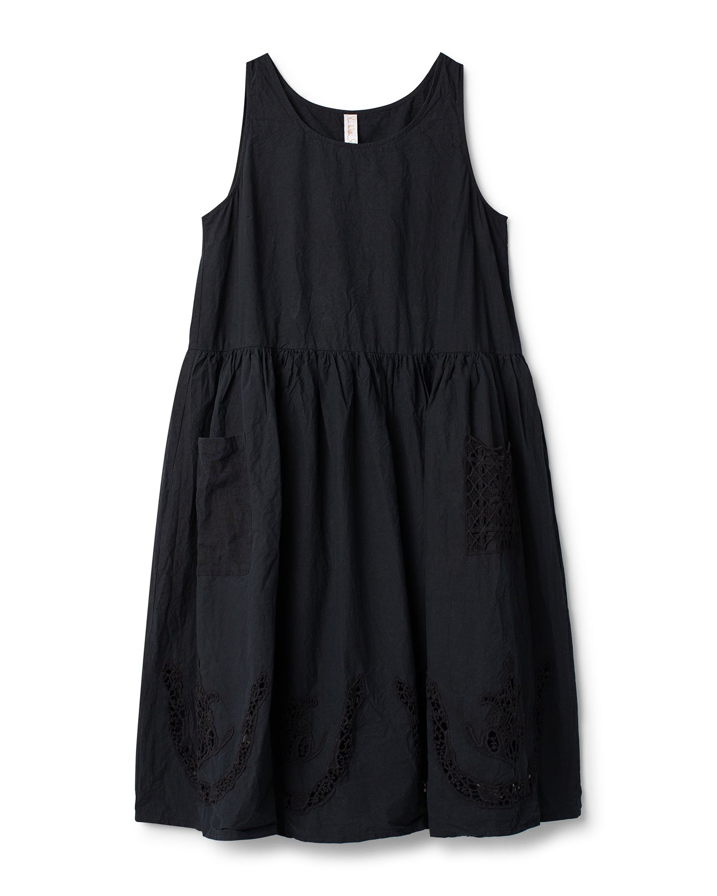 Ewa i Walla 'Karine' Dress With Lace Details In Black