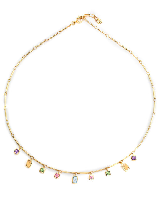 Fine French Gold Necklace - 5 Elements 'Summer'