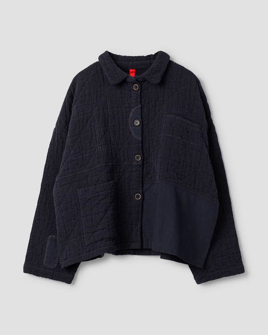 Ewa i Walla 'Agnhild' Quilted Jacket In Black