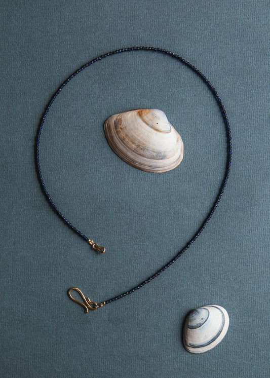 Alix d. Reynis Taliah Necklace Chain - Sapphire Pearls