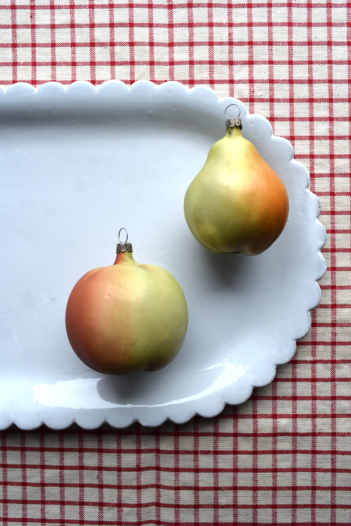 Apple & Pear - Nostalgic German Christmas Ornaments - Set II