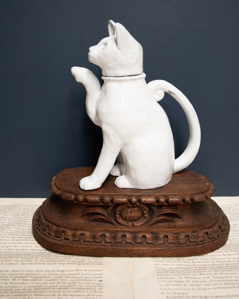 Astier de Villatte Cat Teapot