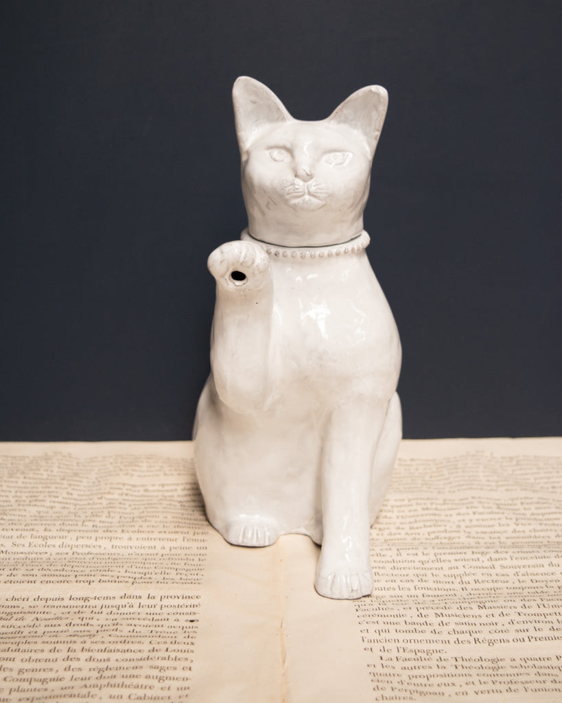 Astier de Villatte Cat Teapot