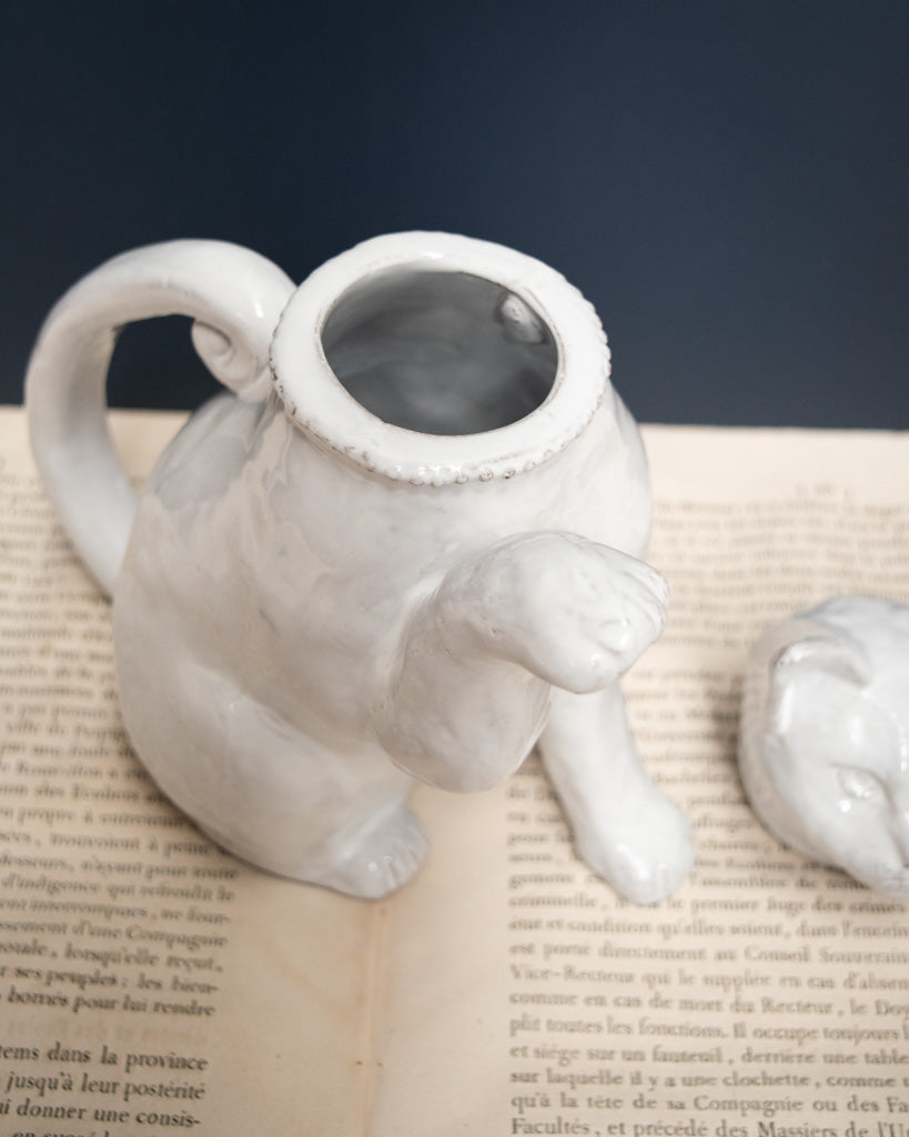 Astier de Villatte Cat Teapot