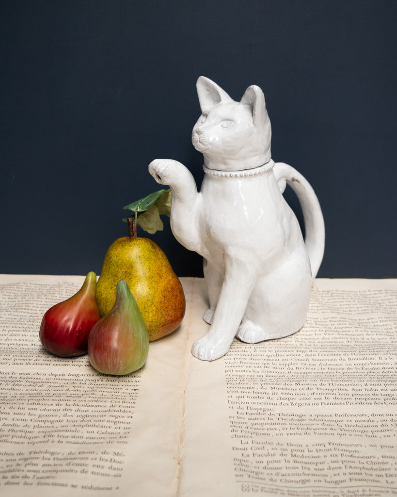 Astier de Villatte Cat Teapot