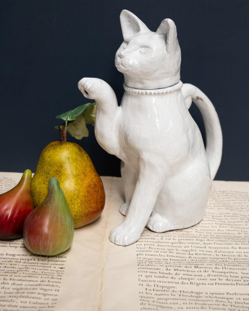 Astier de Villatte Cat Teapot