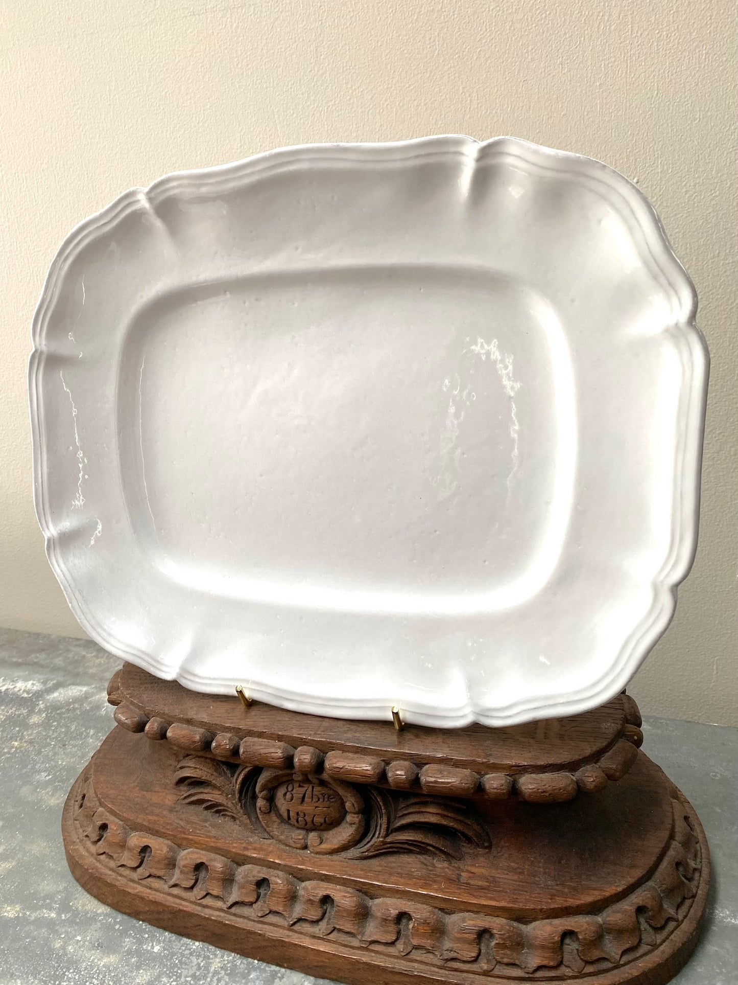 Astier de Villatte Classic Rectangle Platter