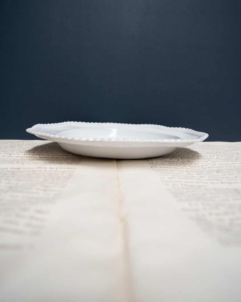 Astier de Villatte John Derian Striped Pitcher Plate