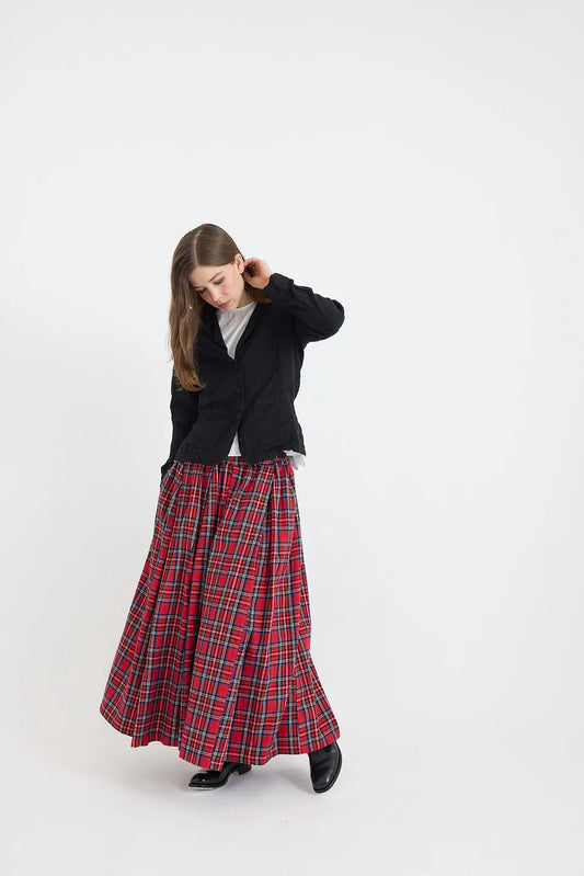 Metta Lila Linen Blazer - Black