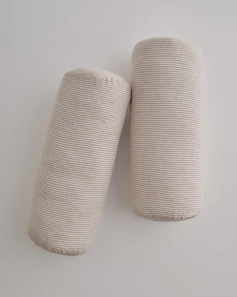 Hale Mercantile 'Basix' Stripe Linen Bolster Cushion
