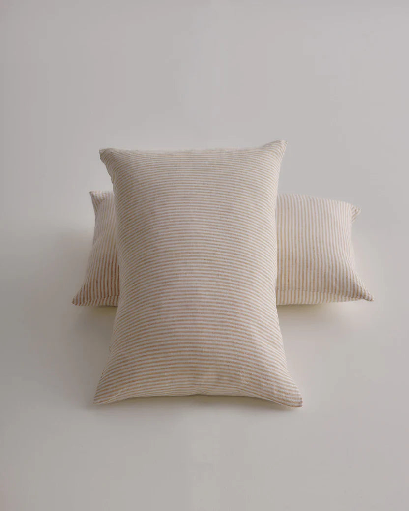 Hale Mercantile 'Basix' Stripe Linen Rectangle Cushion