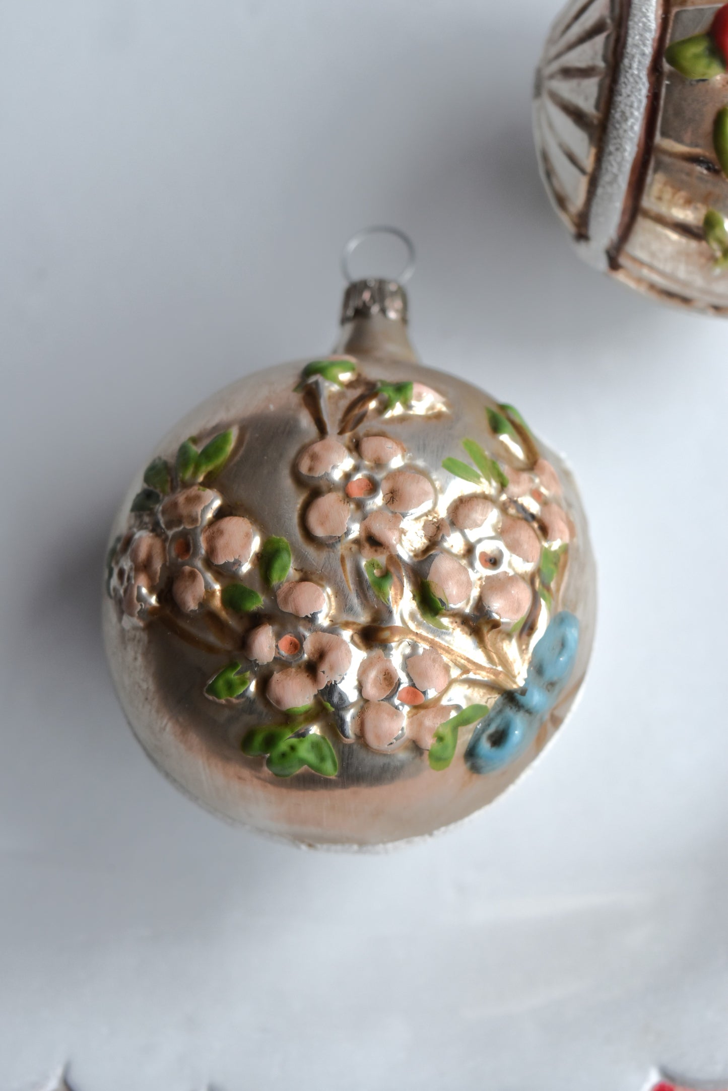 Blossom & Rose - Nostalgic German Christmas Ornaments - Set VI
