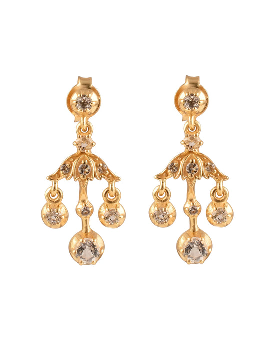 Dorothee Sausset Fine Gold Emma Stud Earrings