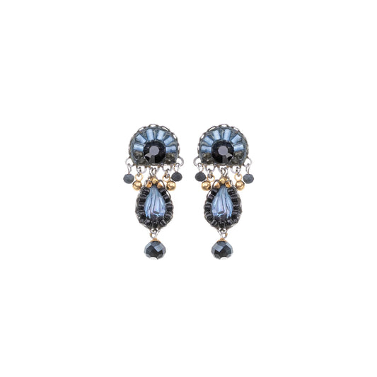 Ayala Bar Indigo Stud Earrings