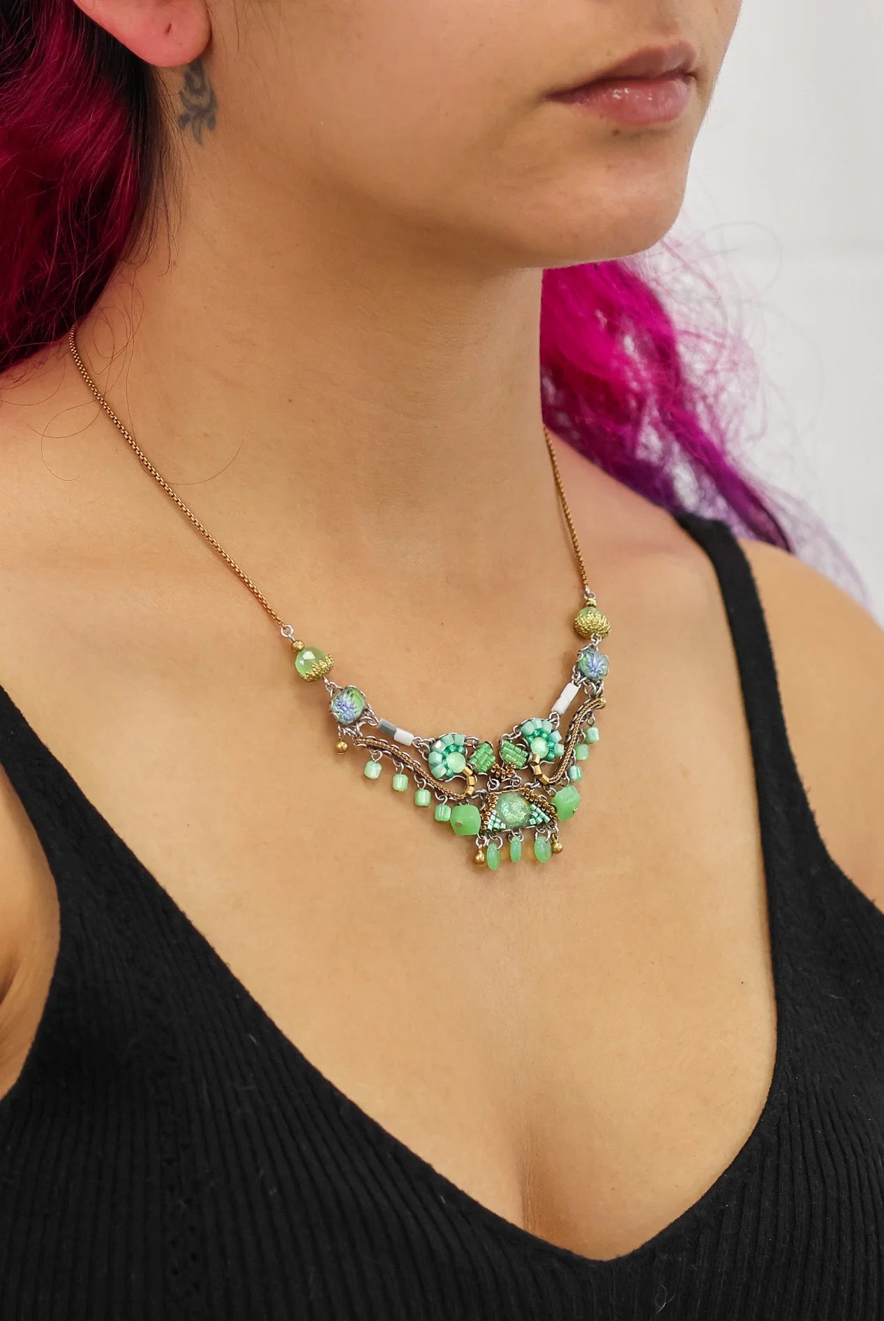 Ayala Bar Seagrass Beaded Necklace