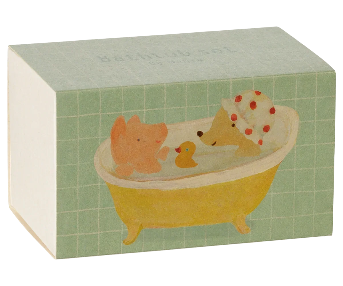 Maileg Bathtub Set Mouse