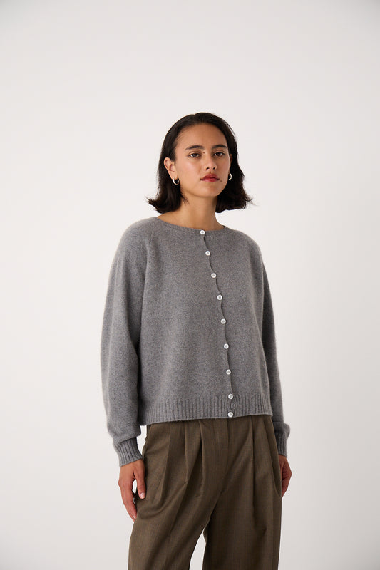 Francie Dusk Cardigan Granite
