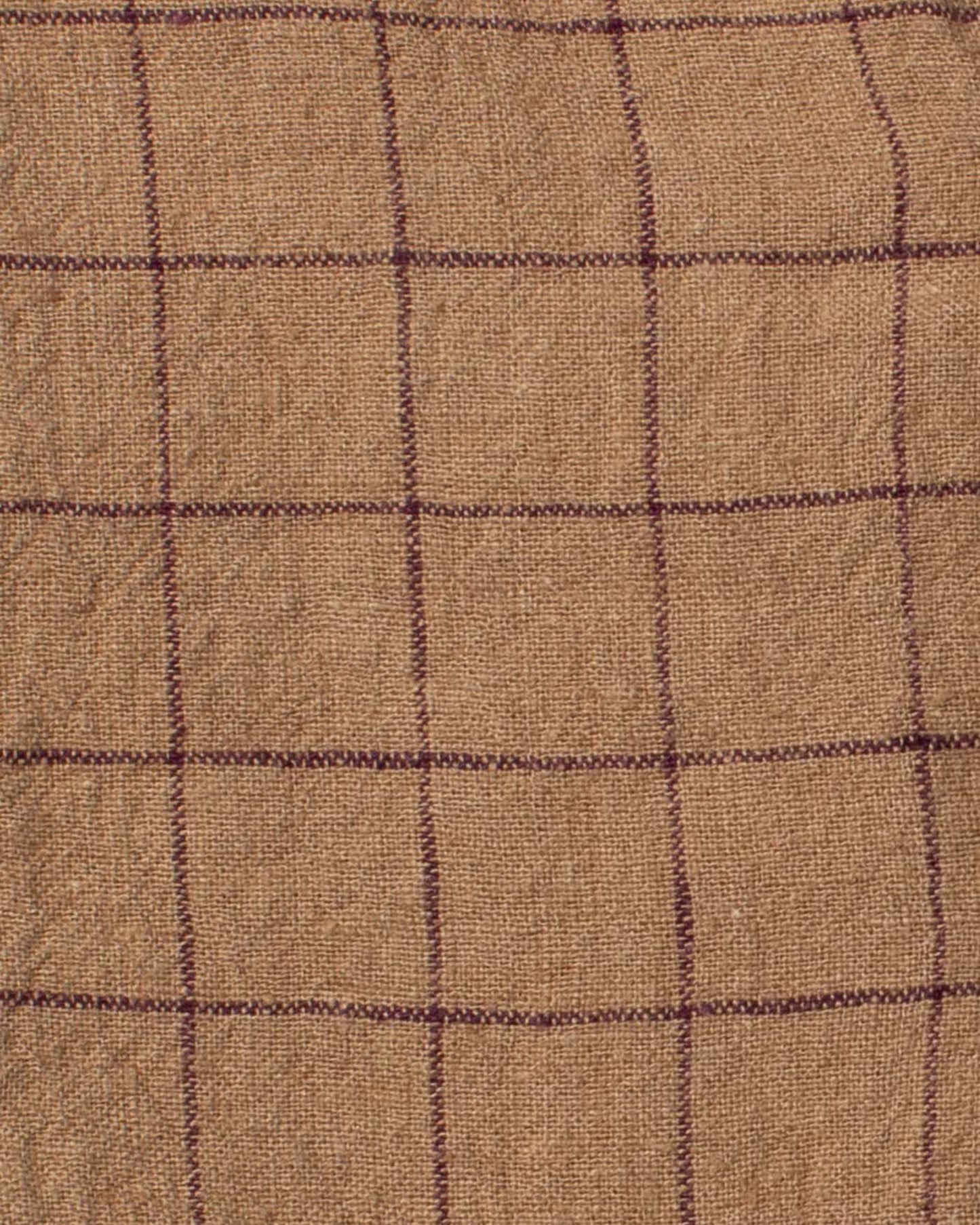 Ewa i Walla 'Annelie' Checked Jacket With Ribbon Tie Back In Cinnamon