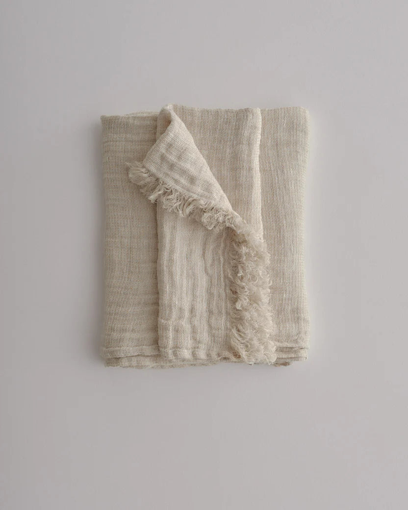 Hale Mercantile 'Crush' Linen Throw Blanket
