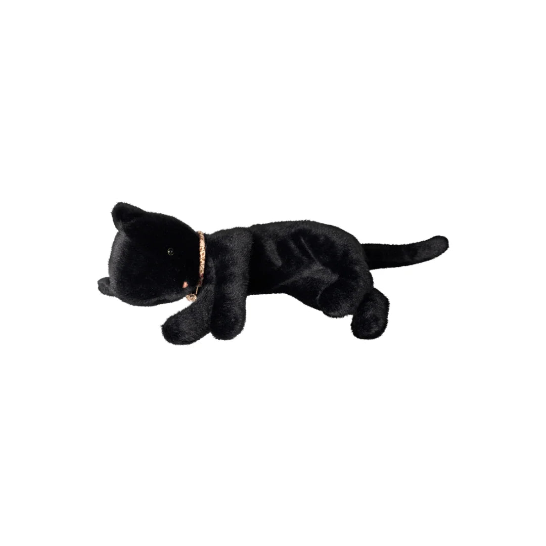 Maileg Sleeping Kitten Plush Black
