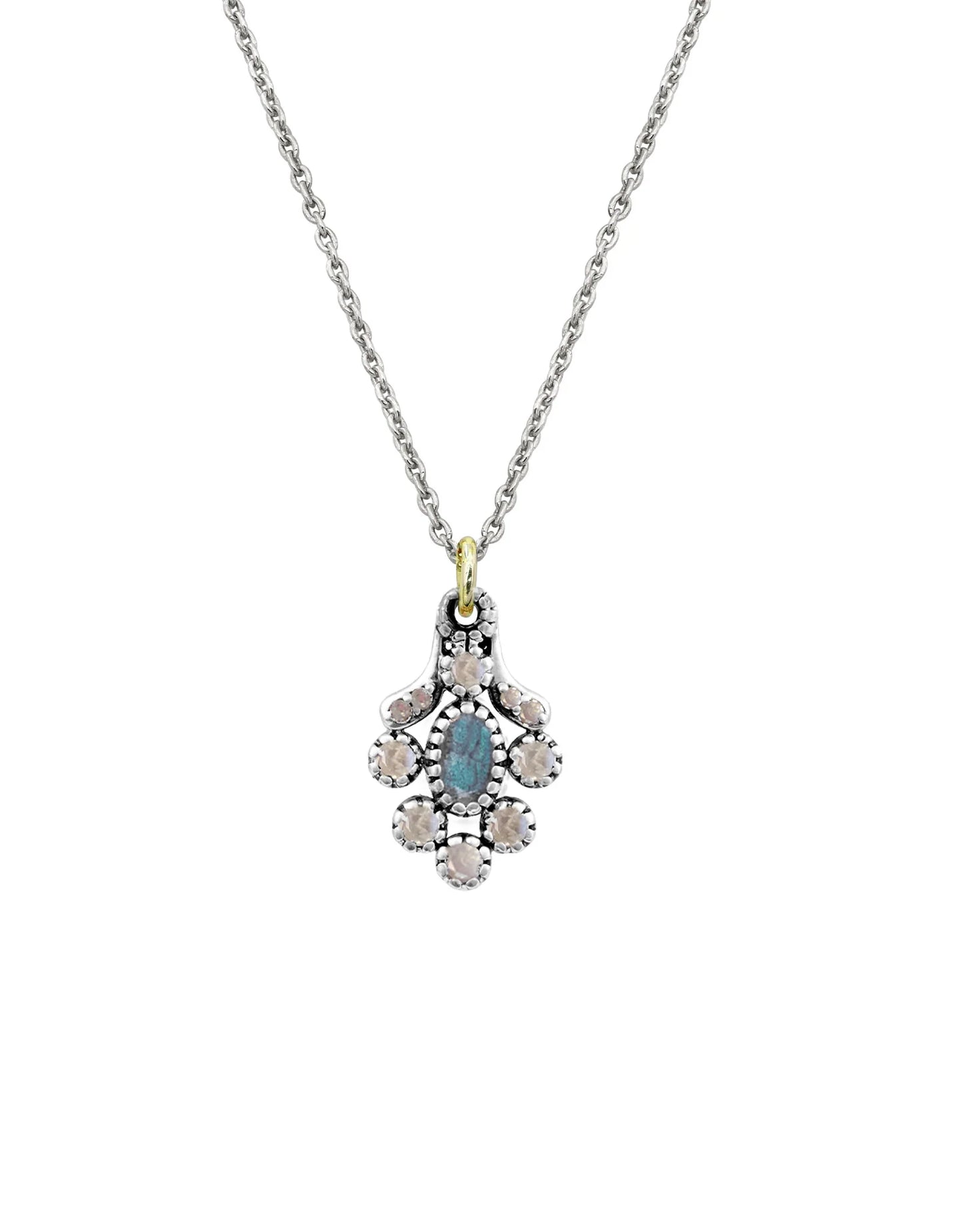 Dorothee Sausset Fine Silver Necklace - 'Diana'