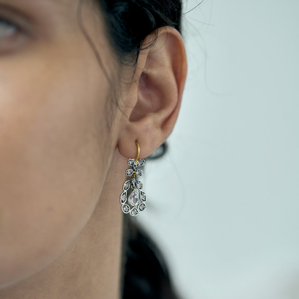 Fine French Gold Earrings - 'Dorothy'