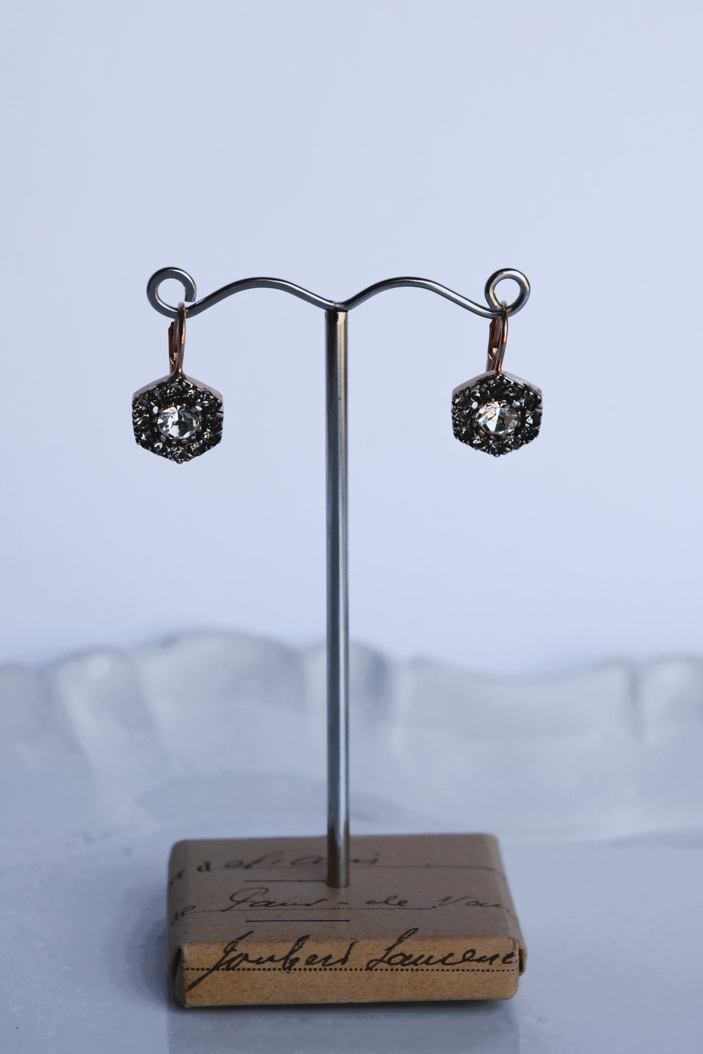 Italian Bright Crystal Drop Earrings