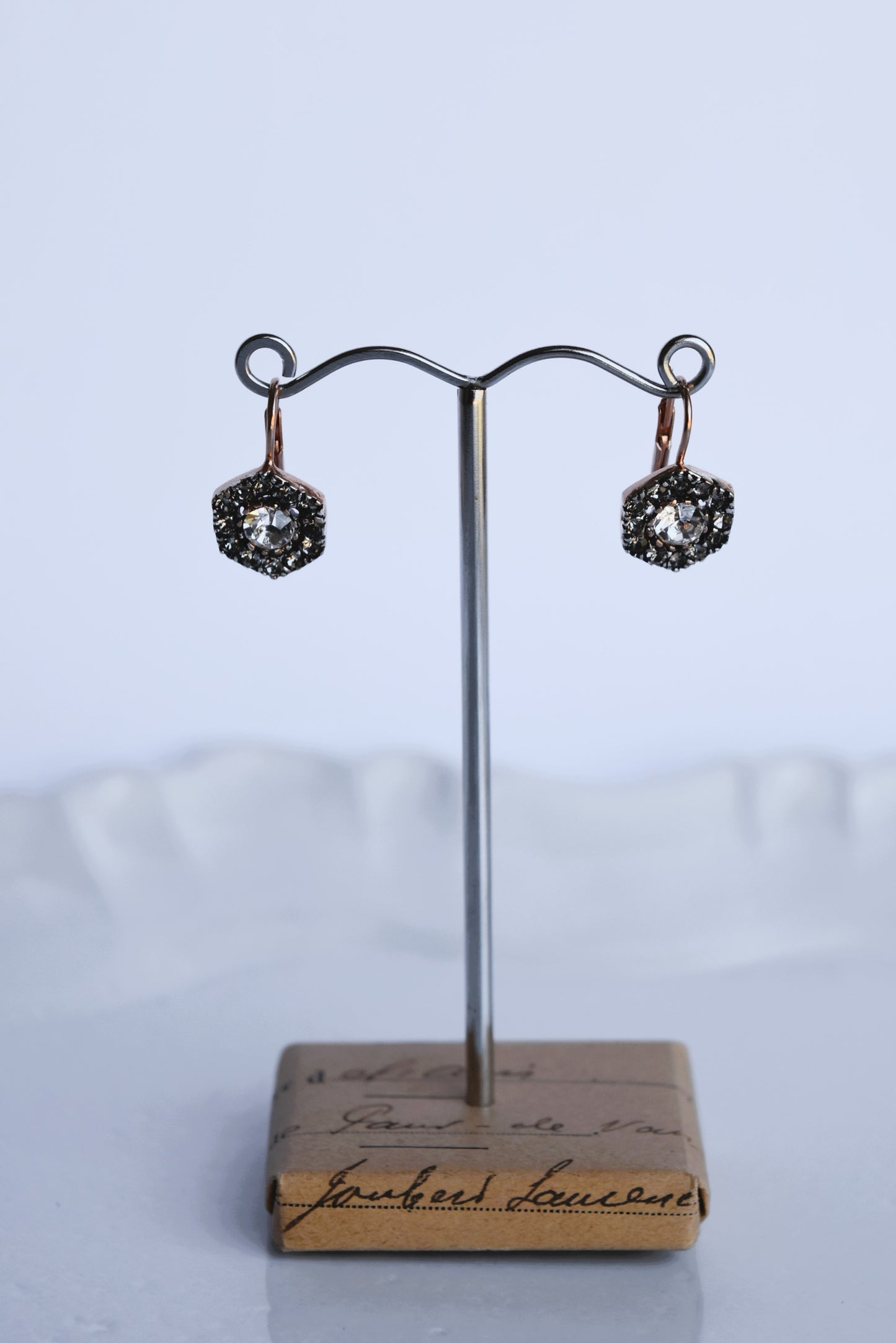 Italian Bright Crystal Drop Earrings