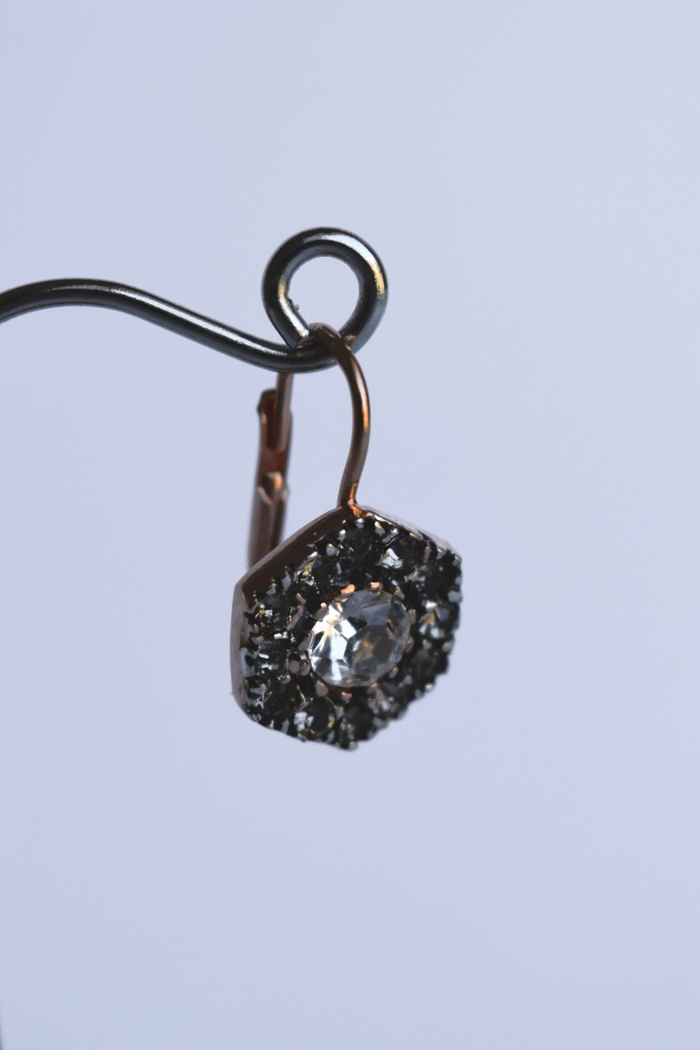 Italian Bright Crystal Drop Earrings