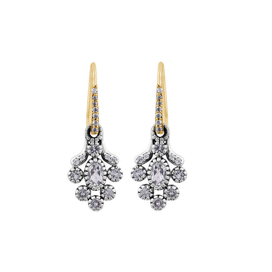 Fine French Gold Earrings - 'Diana'