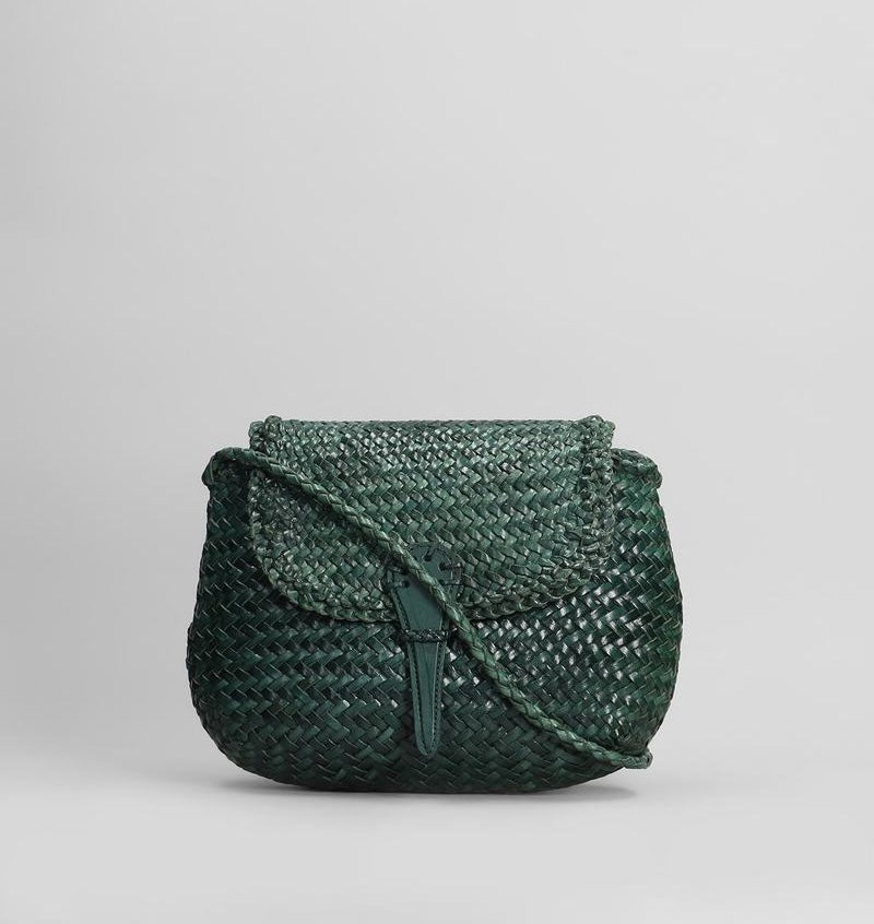 Dragon Diffusion Mini City Bag Crossbody - Parrot Green