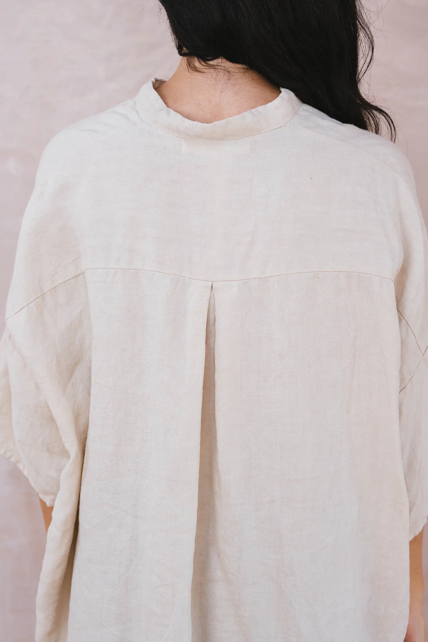 Sula Easy Linen Shirt - Cream