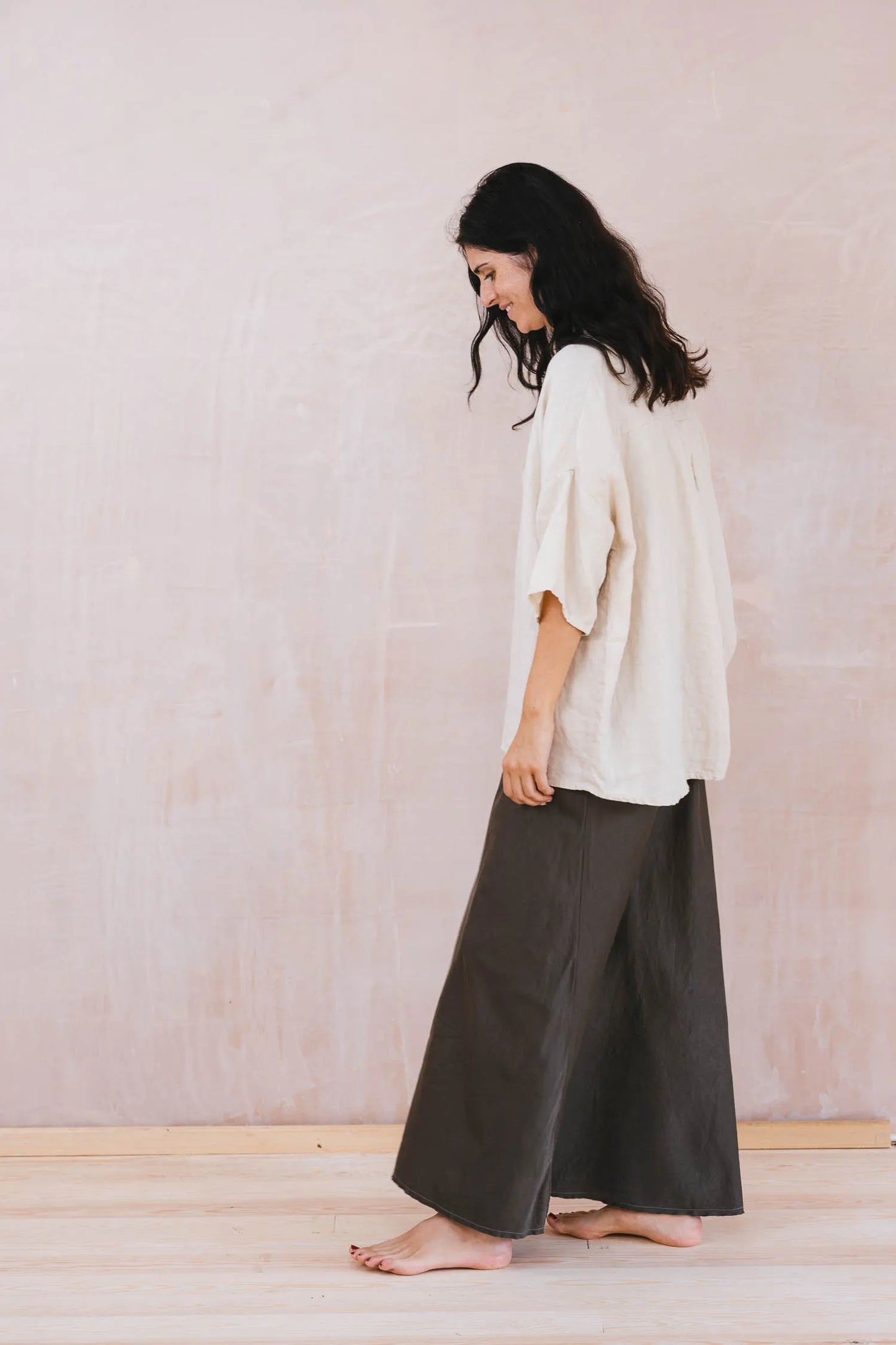 Sula Easy Linen Shirt - Cream