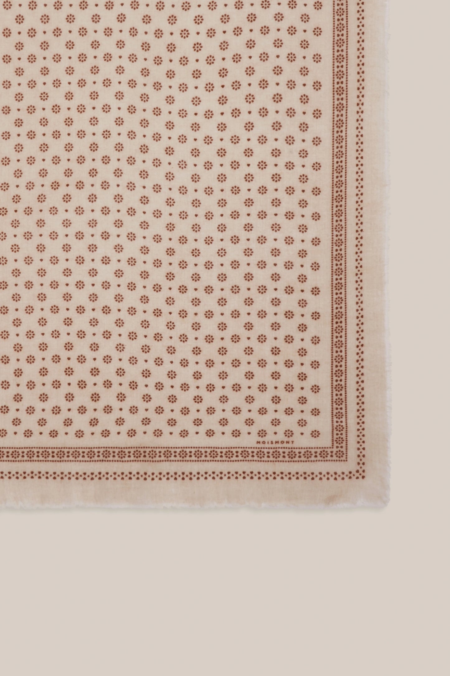 Moismont French Wool Scarf 'Olaf' In Western