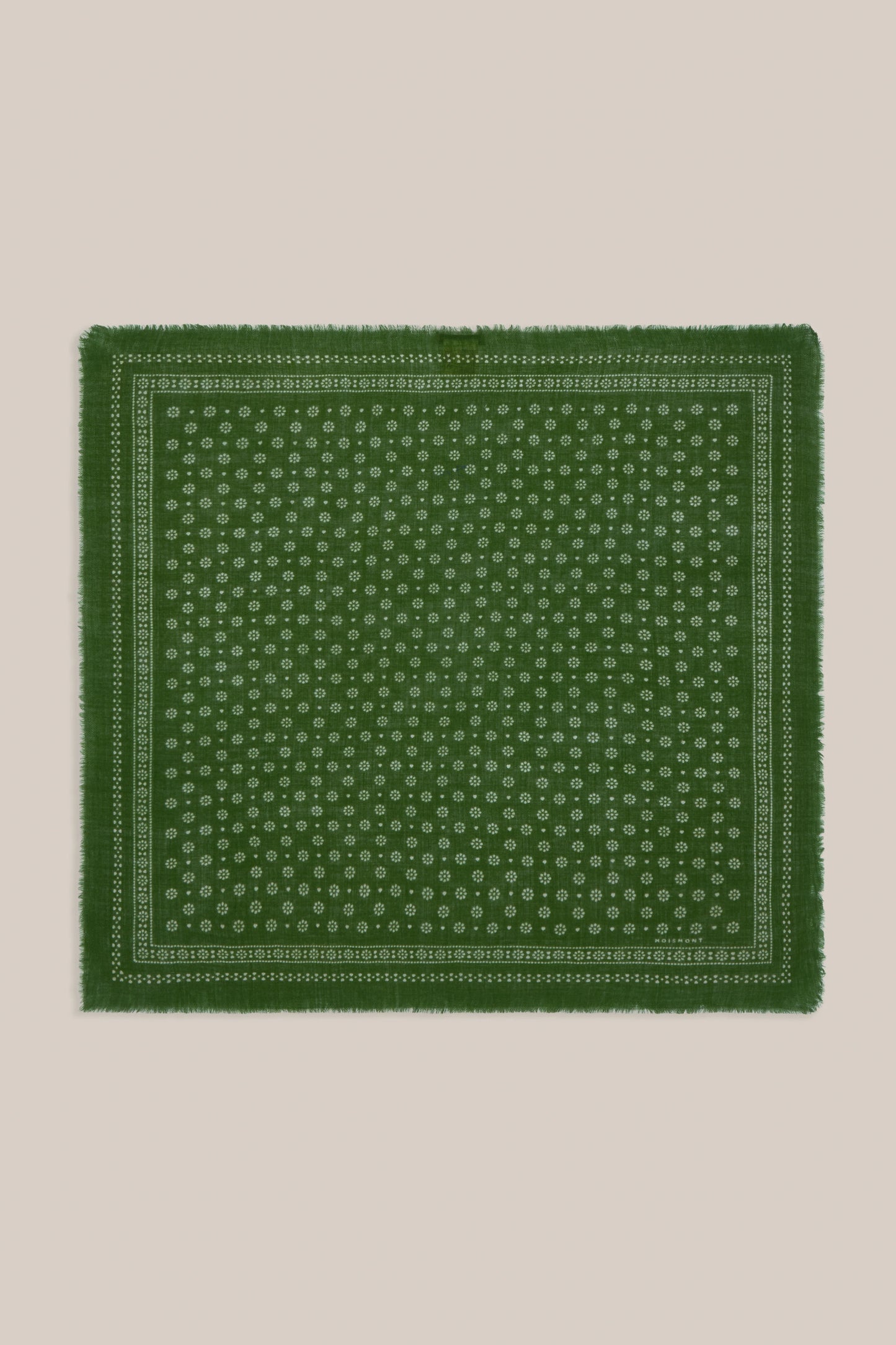 Moismont French Wool Scarf 'Olaf' In Folk
