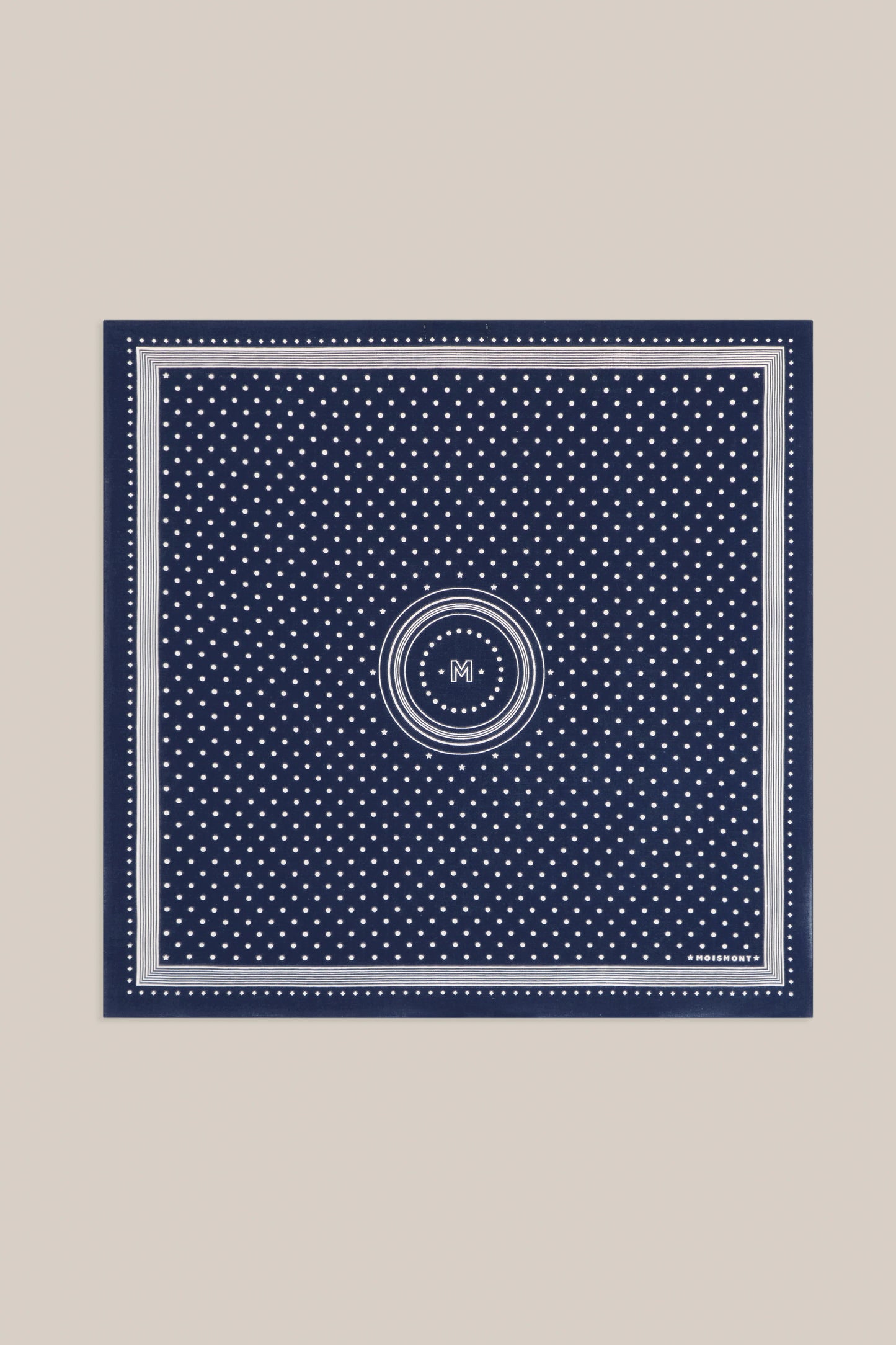 Moismont French Cotton Scarf 'Allegra' In Comedia