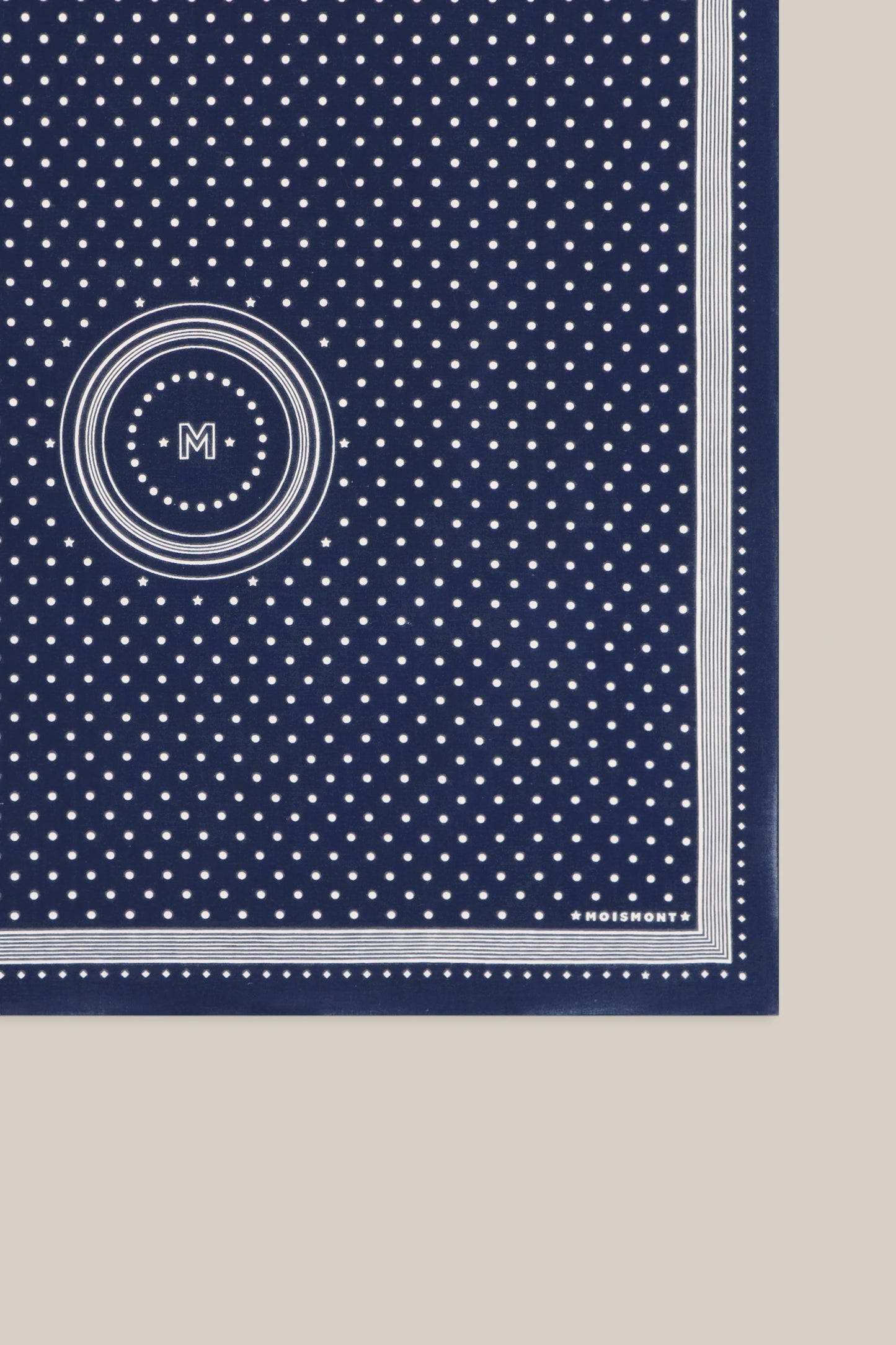 Moismont French Cotton Scarf 'Allegra' In Comedia