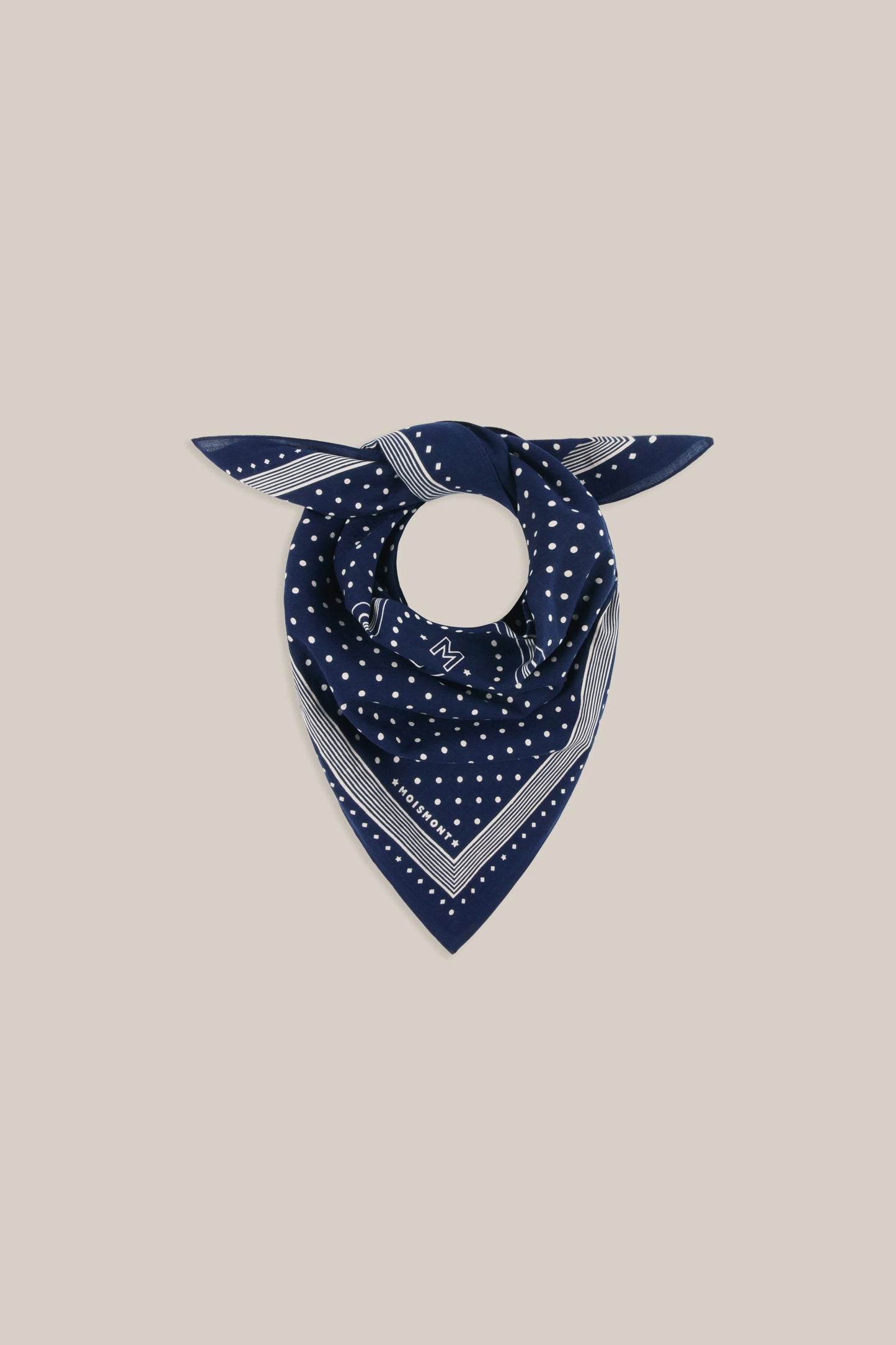 Moismont French Cotton Scarf 'Allegra' In Comedia