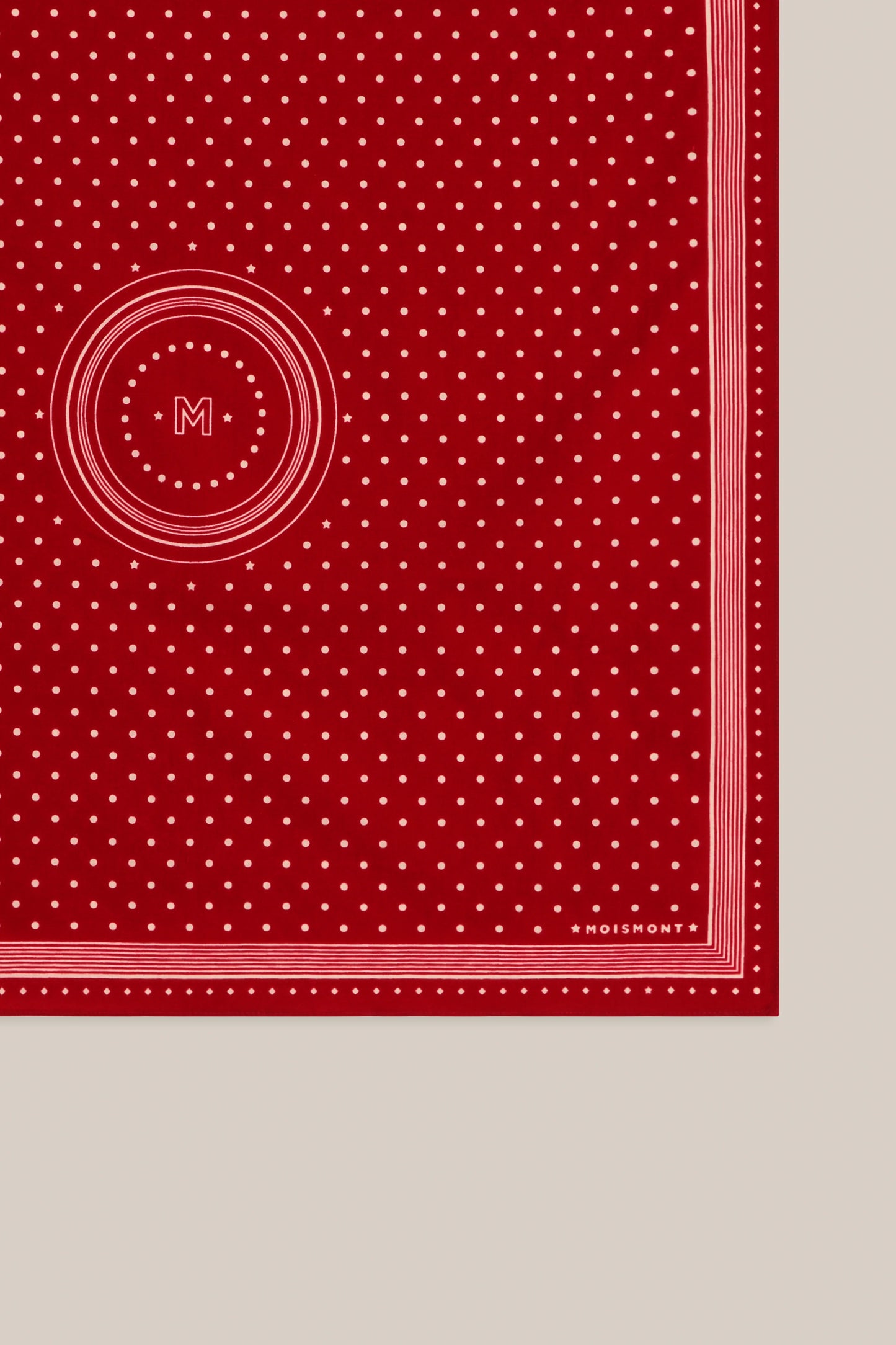 Moismont French Cotton Scarf 'Allegra' In Theater