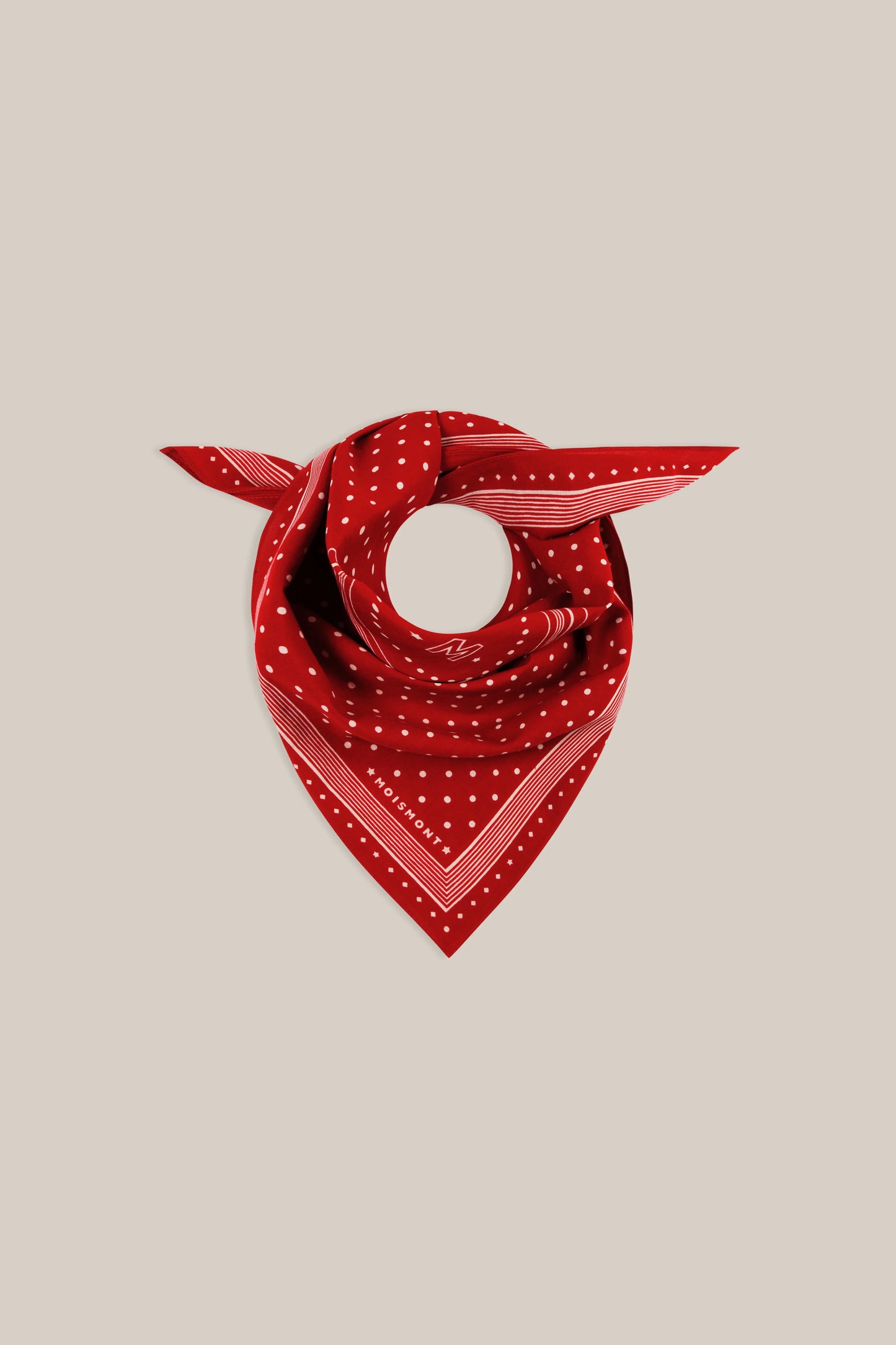 Moismont French Cotton Scarf 'Allegra' In Theater
