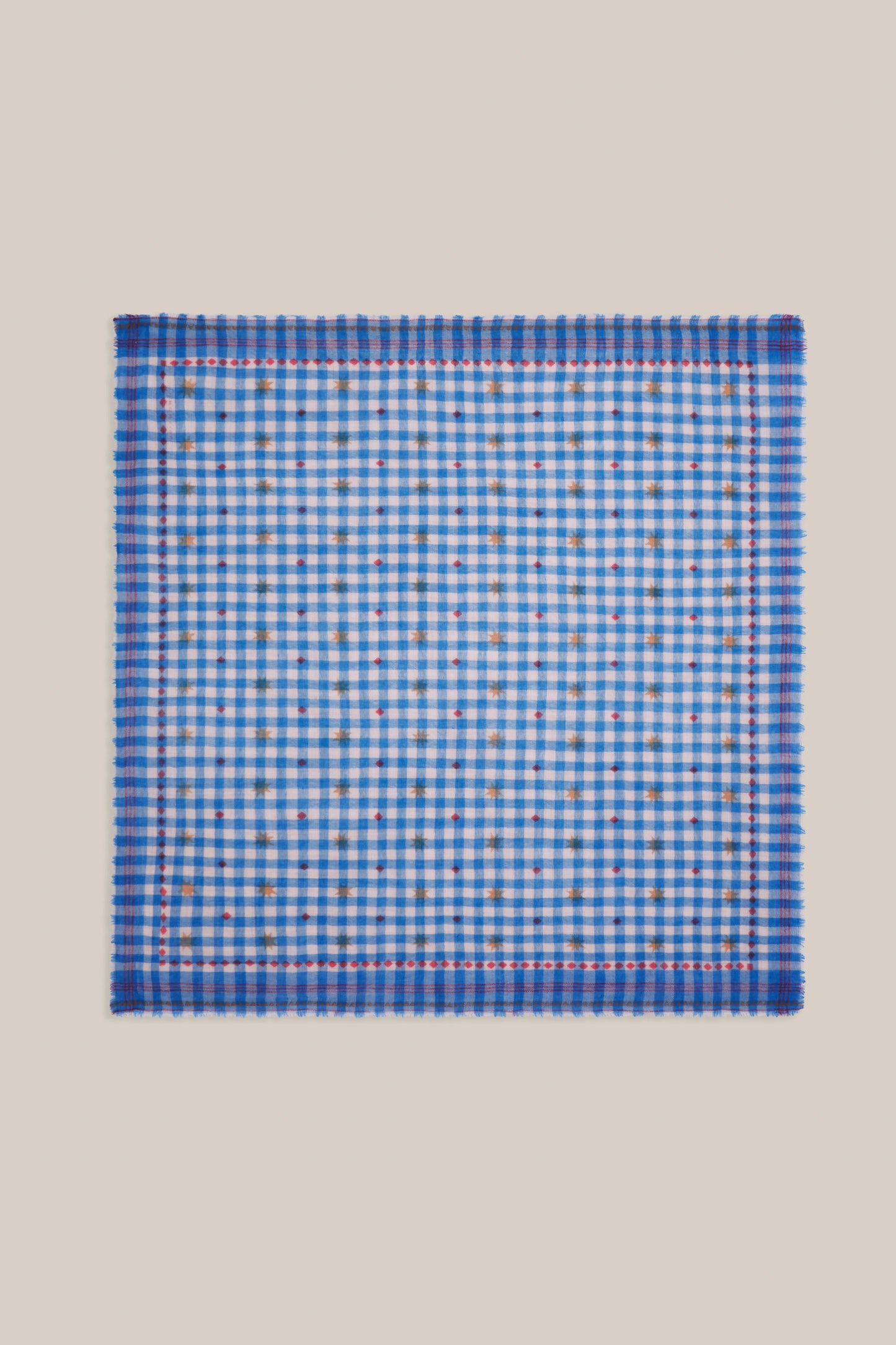 Moismont French Wool Scarf 'Galopin' In Circus