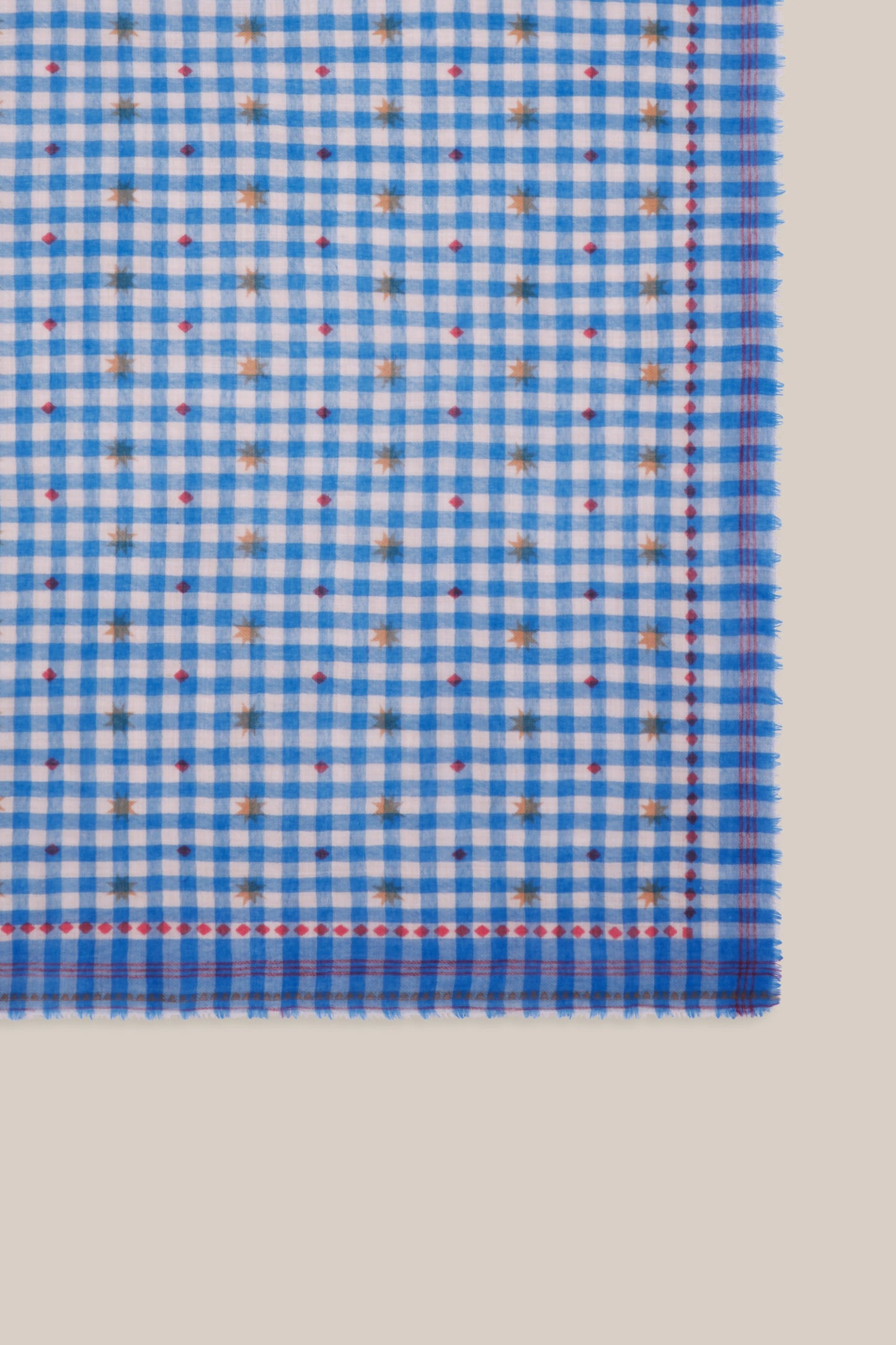 Moismont French Wool Scarf 'Galopin' In Circus