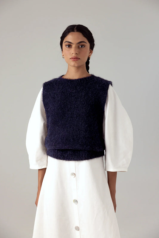 Francie Picnic Vest Midnight