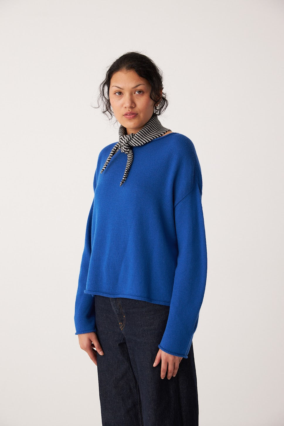 Francie Dolls Reversible Cardigan Azure