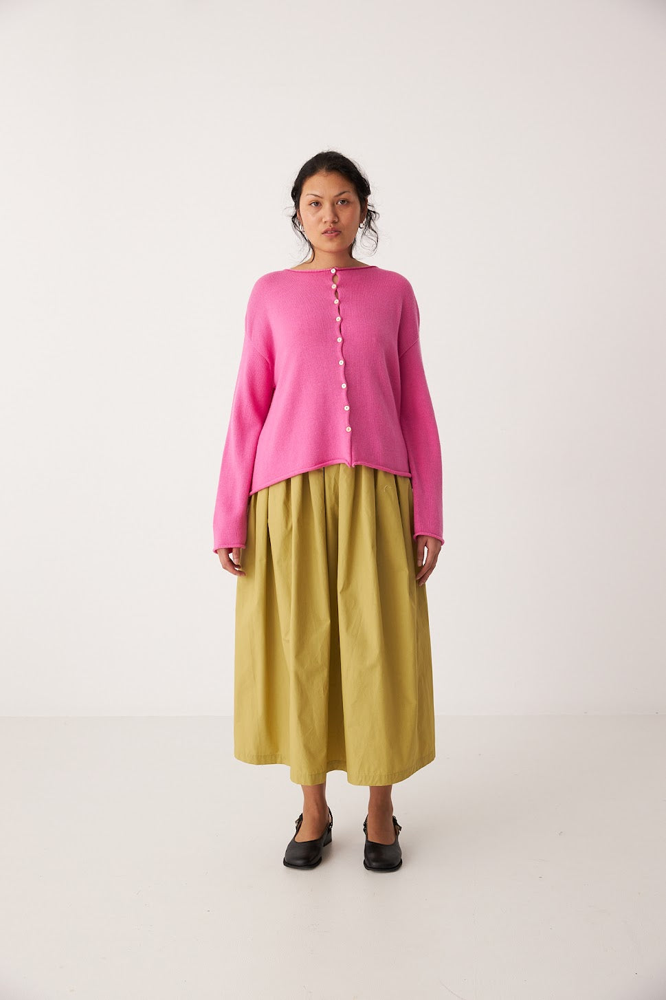 Francie Dolls Reversible Cardigan Rose Pink