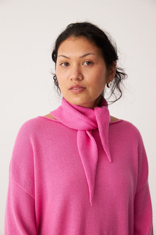 Francie Daisy Scarf Rose Pink