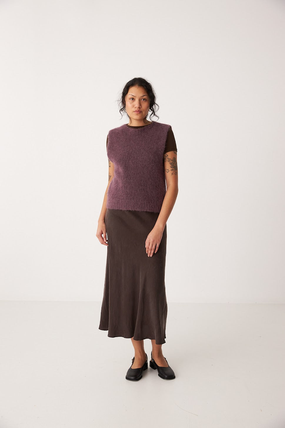 Francie Picnic Vest Orchid