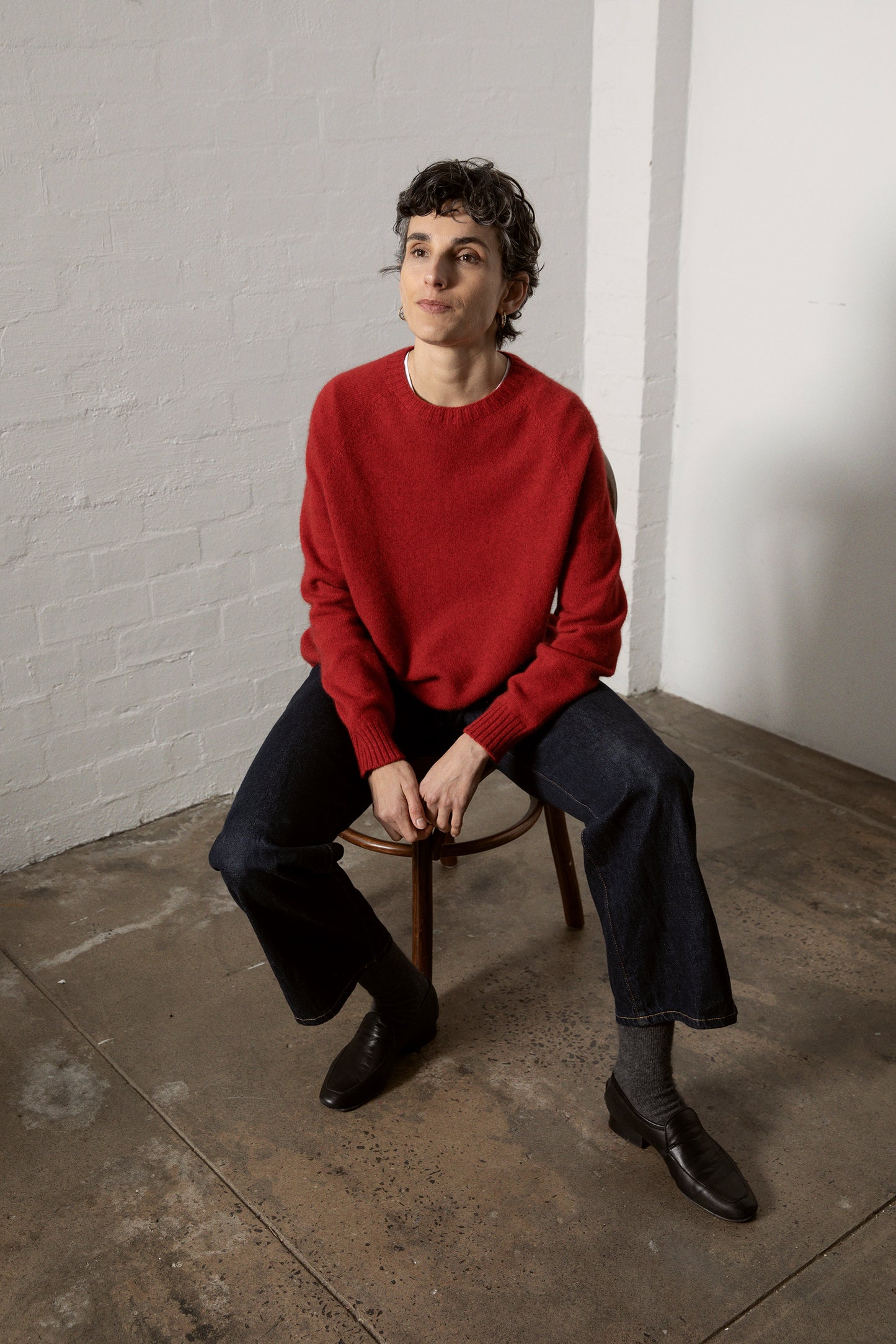 Francie Nimbus Raglan Knit Poppy
